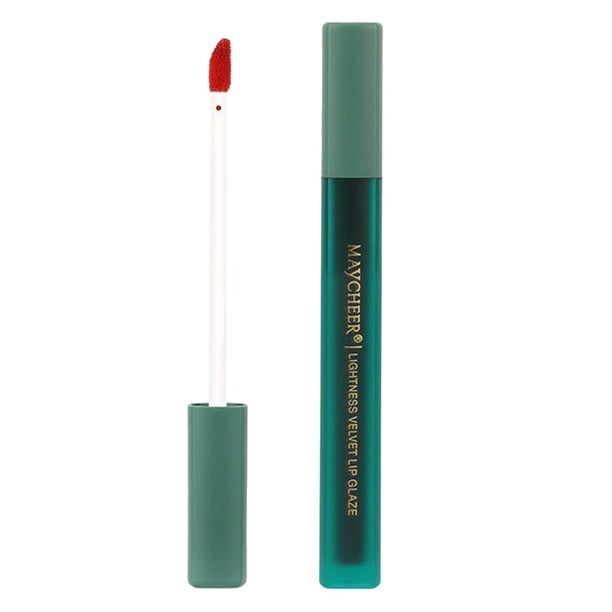 Liquid Lipstick Lip Glaze Uso duradero No se desvanece Longwear 02 Yuyangstore maquillaje de lápiz labial mate
