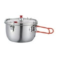 thumbnail image 4 of Abbracc Stainless Steel Pressure Cook Cookware Induction Cooker Stainless Steel Stockpot double handle, 4 of 9