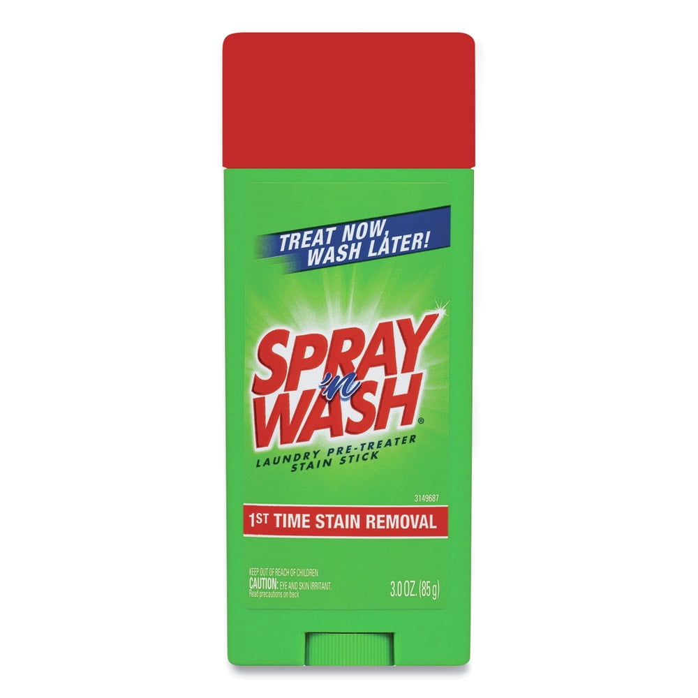 SPRAY n WASH 6233881996 3 oz. PreTreat Stain Stick White (12/Carton
