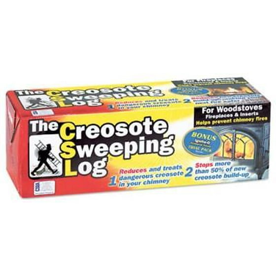 Creosote Sweeping Log Simple Only One