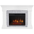 thumbnail image 2 of Pemberly Row Cheminée Électrique Traditionnelle en Bois Grand Blanche, 2 of 7