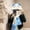 chiikawaA, variant on Chiikawa Anime Kawaii Soft Warm Scarf Winter Cute Cartoon Gloves Scarf Fleece Thickened Hat Lovely Gifts
