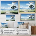 thumbnail image 4 of Designart "Lake And River Calm II" Landscapes Floater Framed Canvas Print, 4 of 7