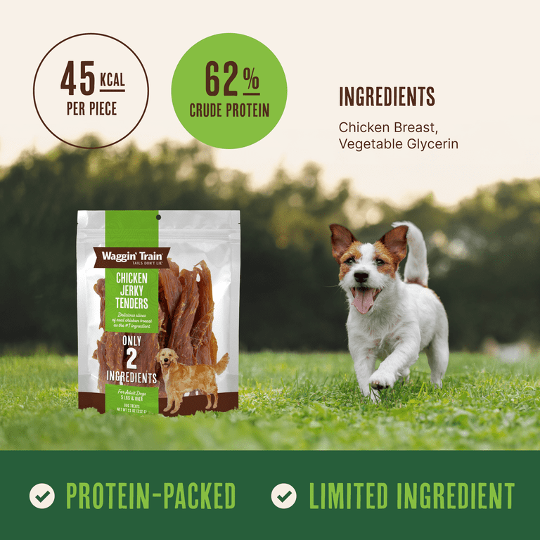 Natural Chicken Jerky Dog Treats, 11oz photo 3
