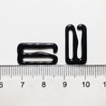 thumbnail image 3 of Ganchos de costura con cierre de metal negro para correa de sujetador. Aprox. 100 piezas. 15 tipos para elegir. Gancho de 18mmx15mm, 3 of 6