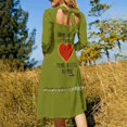thumbnail image 3 of Robe Imprimée Lettre Mignonne Alphabet Coloré Robes Élégantes Femme Manches Courtes Style Urbain Robe Décontractée Col en V Vêtements Surdimensionnés, 3 of 5