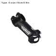 thumbnail image 4 of Eigraketly Piezas de repuesto para manillar de bicicleta de aleación de aluminio con vástago de bicicleta de montaña Ciclismo 100mm Eigraketly OD023470-05, 4 of 6