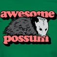 thumbnail image 3 of CafePress - Awesome Possum Women's Dark T Shirt - Women's Traditional Fit Dark T-Shirt, 3 of 4
