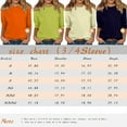 thumbnail image 3 of Womens Long Sleeve Tops 2026 Basic Lightweight Casual Loose Tops Shirts Spring and Autumn Chic Pullover, 3 of 4
