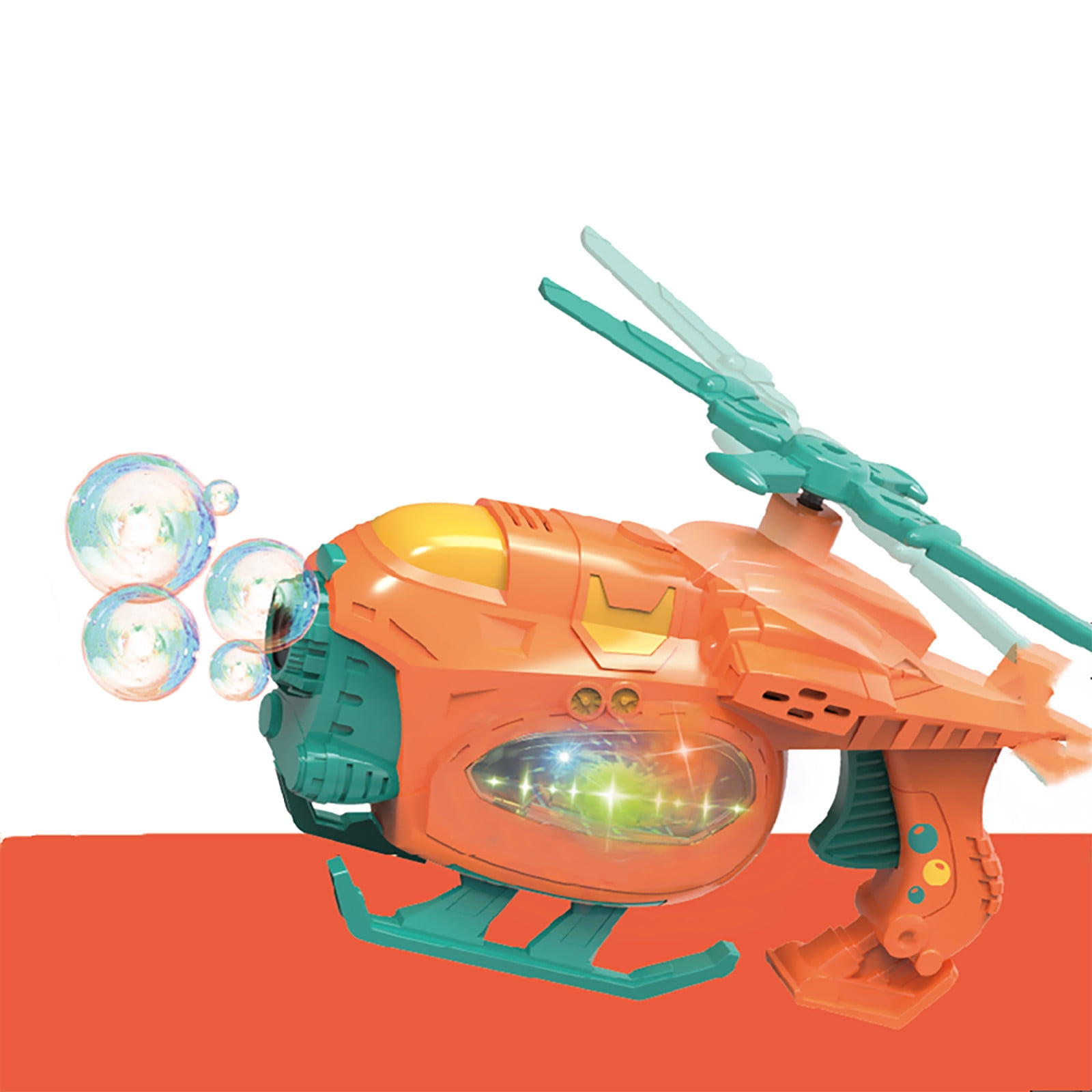 Fonwoon Electric Airplane Bubble Machine Music Lighting Toys Automatic