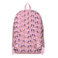 thumbnail image 3 of Pink Dachshund Chips Backpack for School,Cute School Bag,Schoolbag with Adjustable Shoulder Straps & Padded Back,15.7"x11.8"x5.5", 3 of 5
