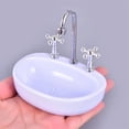 thumbnail image 6 of Ceative Washbasin Paper Clips Holder, Plastic Paper Clips Holder with 12 Pcs Paperclips Magnetics for Home Office Bathroom Furniture, 1 Pcs, 3.34x2.44x2.95", 6 of 8