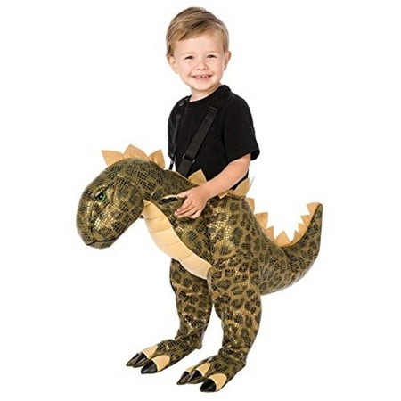 Palamon Plush T-Rex Child Costume, One Size (Fits Sizes 4-8), Brown by Official Costumes