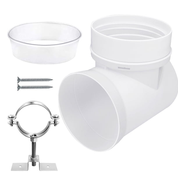 Manguera de papel de aluminio para mascotas, manguera de papel ABS para conductos, accesorios de secador ignífugos para coche JShteea El nuevo
