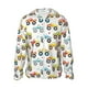 thumbnail image 1 of Fotbe Cartoon Monster Trucks Chaqueta con Protección Solar UPF 50+ para Hombre y Mujer, Camisa con Capucha y Bolsillos-Medium, 1 of 7