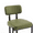 Green, variant on Dayalane 26" Modern Counter Stools Set of 2, Upholstered Leather Bar Stools with Metal Legs, Curved Back Barstools for Kitchen Island, Home Pub,Dining Room, Green