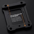 thumbnail image 4 of AAAwave LGA1851 CPU Contact Frame, Anti-Bending Fixing Bracket for Intel 15th Gen & Core Ultra Series 200 CPUs, Optimized Contact Pressure, Easy Installation, All Aluminum Alloy Frame - Black, 4 of 8
