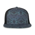 thumbnail image 2 of Outdoor Cap OC510P Printed 5-Panel Mesh Back Cap-Indigo-Aztec-Black, 2 of 8