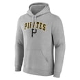 thumbnail image 2 of Men's Gray Pittsburgh Pirates Wahconah Pullover Hoodie, 2 of 3