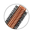 thumbnail image 5 of (2 pack) Conair Quick Blow-dry Copper Nylon Round Hairbrush, Copper, 1ct, 5 of 8