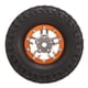 thumbnail image 2 of Neumático RC Goma Resistente al Desgaste Reemplazo Flexible Estable Neumático de Repuesto RC para SCX24 RC Accesorios para Coche Naranja Gris, 2 of 12