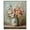 Silver Frame, variant on Verse in Violets Canvas Glam Farmhouse Art by Art Remedy, Gold Frame, 36 x 45