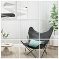 thumbnail image 2 of BUTORY 10Pcs DIY Tiles Mirror Stickers Ultra-thin Flexible Mirror Sheets for Home Bedroom Closet Bathroom, 2 of 5
