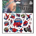 thumbnail image 3 of Spiderman Tattoos - 4 Sheets - Children's Tattoos - Avengers Multicolored, 3 of 5