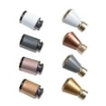 thumbnail image 6 of Set of 4 Contemporary Design Curtain Finials Caps Rod End Caps set Offering Durability & Styles for Any Room Setting, 6 of 8