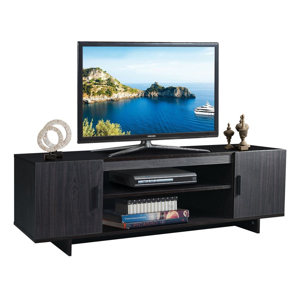 Gymax Modern TV Stand Media Entertainment Center for TV's up To 65'' w
