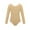 Khaki, variant on Kids Girls Clothes Jumpsuits Crew Neck Long Sleeve Fashion Tights Dance Soft Cute Bodysuit for Girl