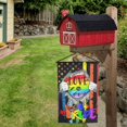 thumbnail image 5 of Gay Pride Garden Flag LGBT Flag Love is Love Rainbow Yard Flag Double Sided Pride Decor for Outdoor Yard Decoration 12x18in, 5 of 6