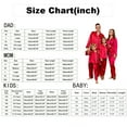 thumbnail image 3 of Inglocry Cotton Family Christmas Pajamas Matching Sets 2025 Satin Plus Size Casual Pjs Matching Sets for Family Men Red M, 3 of 7