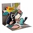 thumbnail image 3 of Pop Up Birch Tree Birds Greeting Card, 3 of 3