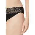 thumbnail image 4 of CALVIN KLEIN Intimates Black Lace Trim Solid Everyday Bikini Size: 2X, 4 of 4