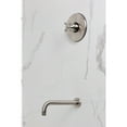 thumbnail image 2 of Kingston Brass KB6338BXTO Metropolitan Single-Handle Pressure Balanced Tub Faucet in Brushed Nickel, 2 of 7