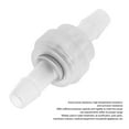thumbnail image 4 of 5PCS Plastic Check, Non Return One Way Valve Metal Wall Decor Valves Mural for Water Treatment 6mm, 4 of 7