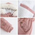 thumbnail image 7 of Winter Coats for Women Detachable Hooded Long Sleeve Coat Winter Warm Trench Outerwear Thermal Lined Jacket Fashionable Elegant Casual Winter Jackets for Women, 7 of 7