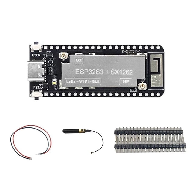 Placa de Desarrollo Wireless Stick Lite V3 SX1262+ESP32S3 LoRa, 863-928 MHz, Compatible con Bluetooth y WiFi.