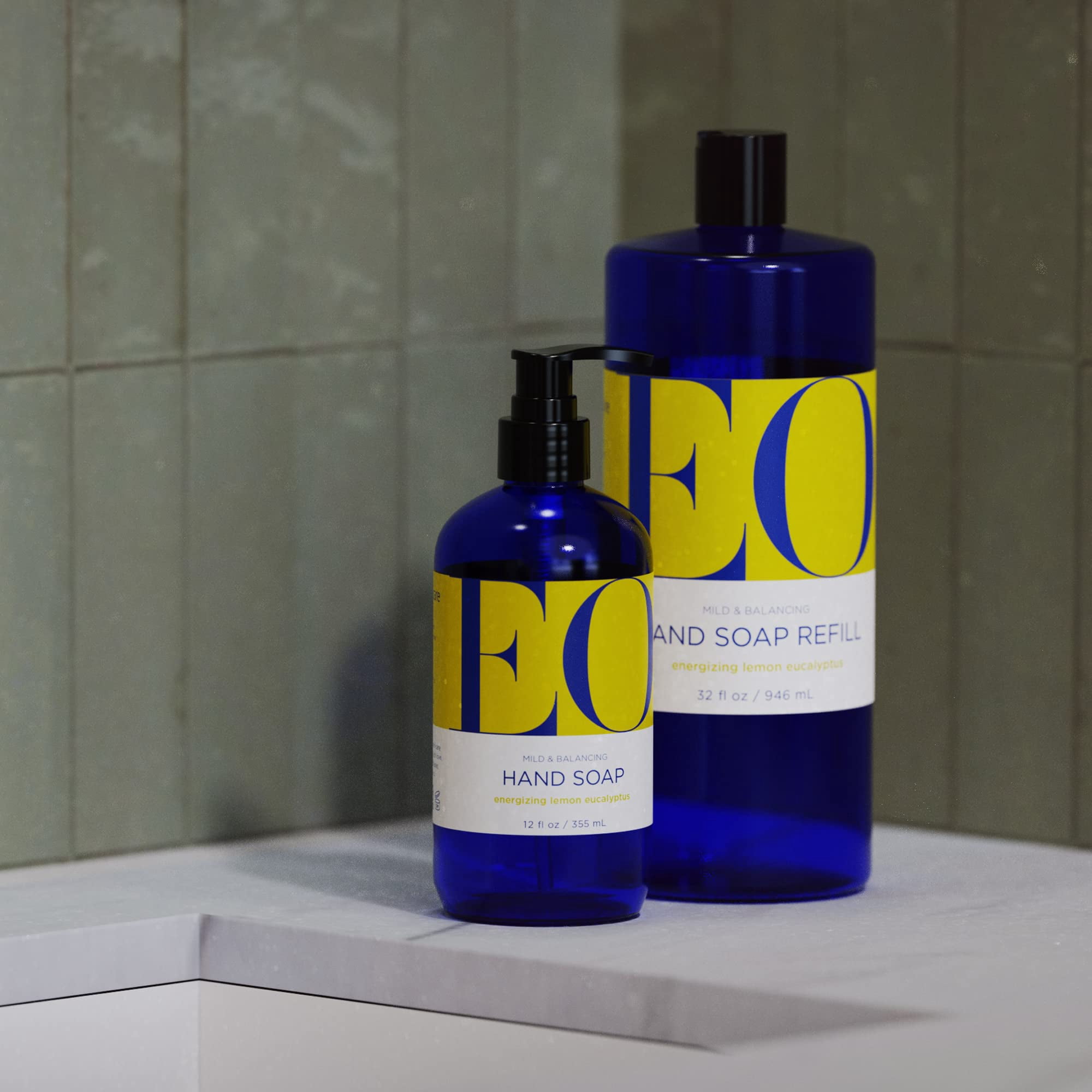 Eo Products - Liquid Hand Soap Lemon And Eucalyptus - 12 Fl Oz - Pack of 3