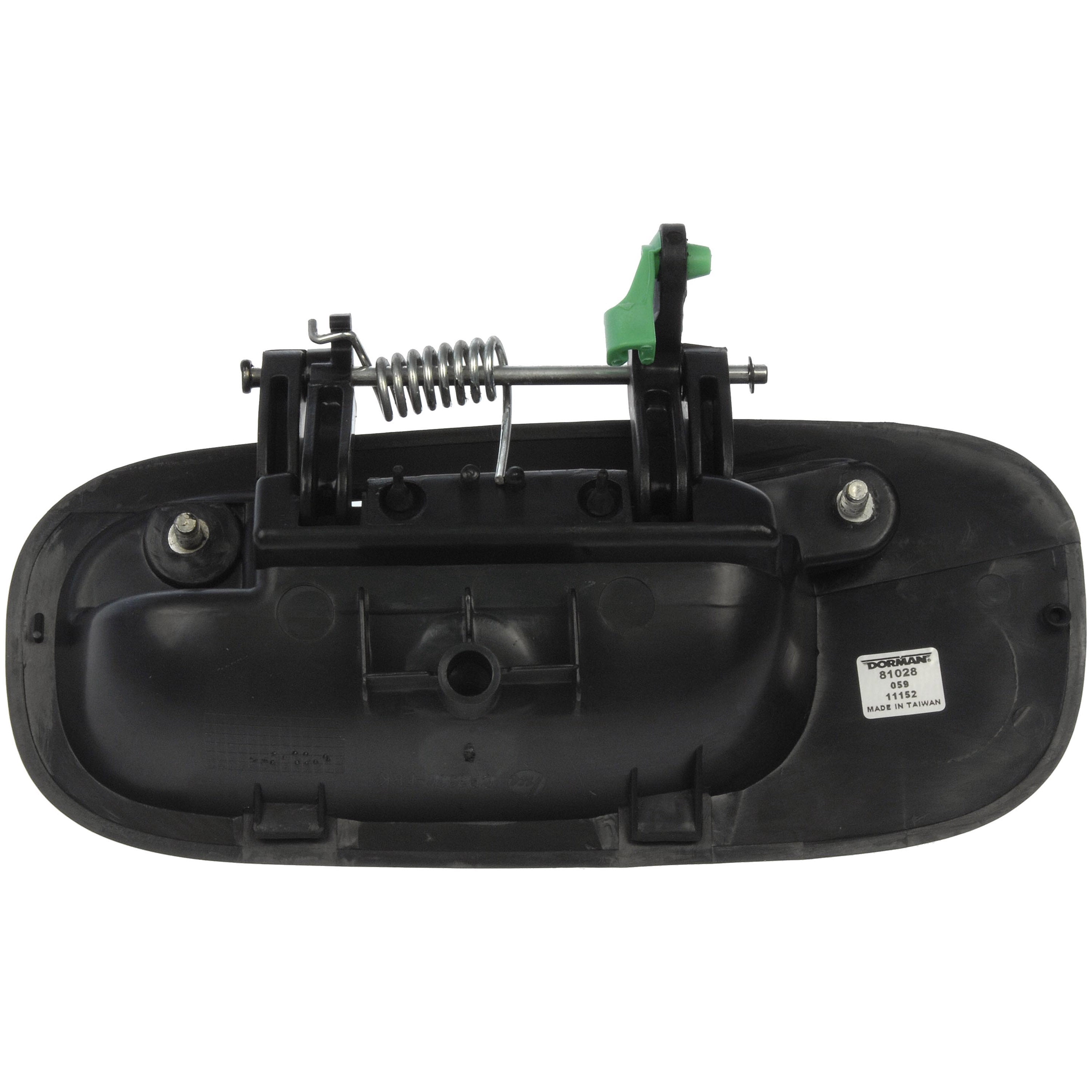 Dorman 81028 Front Passenger Side Exterior Door Handle for Specific Dodge Models, Smooth Black