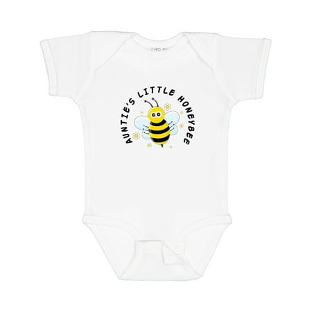 

Inktastic Auntie s Little Honeybee Gift Baby Boy or Baby Girl Bodysuit