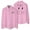 Pink, variant on Gigi Perez Headline Tour Shirt Women Men Long Sleeve Turndown Collar Casual Fashion Shirts