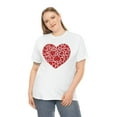 thumbnail image 5 of Familyloveshop LLC Women's Red Heart Love Shirt, Valentine's Day Graphic T-Shirt, Glitter Heart Sweatshirt, Valentine's Day Mommy, Sparkling Heart Shirt, 5 of 9