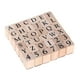 thumbnail image 1 of Juego de Sellos Creativos de Madera ULTNICE 26 Letras Mayúsculas y 10 Números Burlywood, 1 of 2
