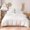 White, variant on Dvruxg Tufted Duvet Cover Set (3-Piece) – Soft Microfiber Bedding with Zipper Closure, Includes 1 Duvet Cover + 2 Pillowcases – All-Season Style Comforter Cover for Bedroom