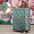 thumbnail image 4 of Cartoon Construction Vehicles Road Signs Luggage Cover Fashion Suitcase Cover Baggage Covers Fit 25-28 Inch Luggage (Go Travel), 4 of 5
