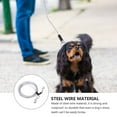 thumbnail image 3 of YSNOOWE 1pc Lengthened Double Head Steel Wire Dog Leash Pulling Rope Kit For Dogs Durable Pet Supplies For Outdoor Use, 3 of 7
