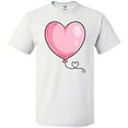 thumbnail image 3 of Inktastic Pink Balloon Heart T-Shirt, 3 of 5