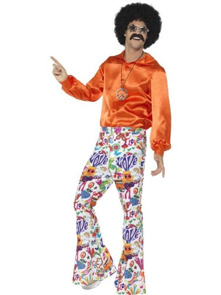 hippie flared trousers